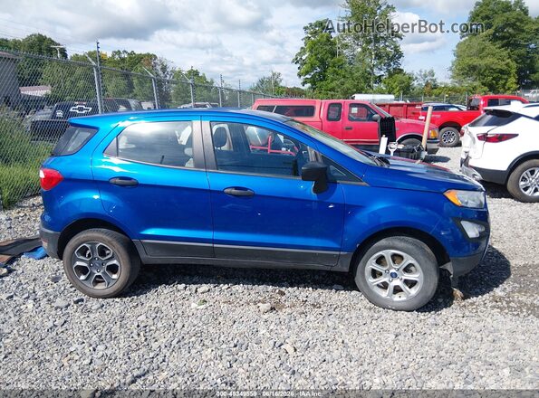 MAJ6S3FL7LC324272 2020 FORD ECOSPORT Blue Панорамний вид салону 360°
