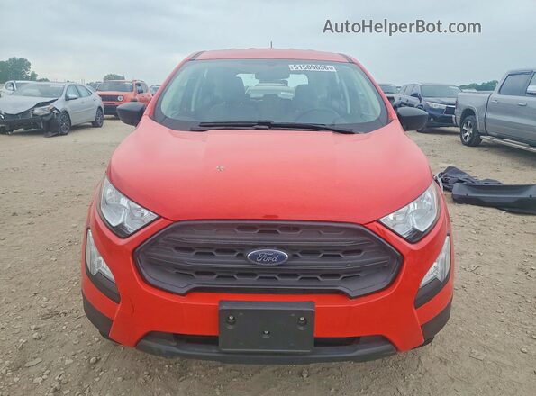 MAJ6S3FL7MC417665 2021 FORD ECOSPORT Red წინა ხედი