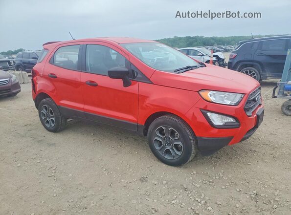 MAJ6S3FL7MC417665 2021 FORD ECOSPORT Red წინა მარჯვენა