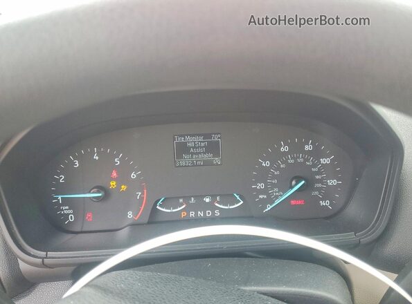 MAJ6S3FL7MC417665 2021 FORD ECOSPORT Red ხელსაწყოთა პანელის ხედი