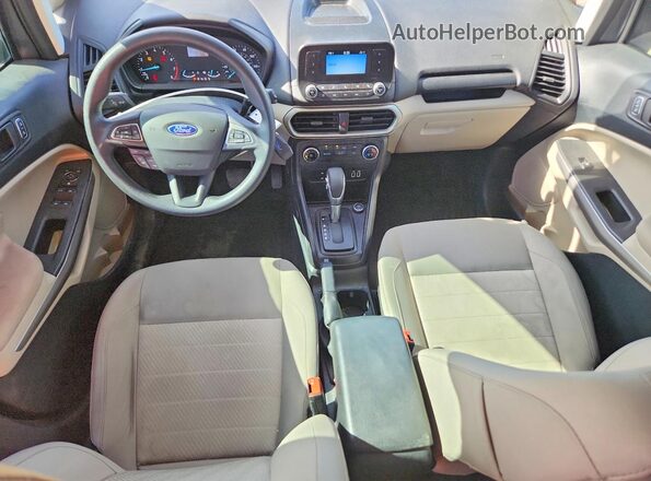 MAJ6S3FL8MC398544 2021 FORD ECOSPORT Gray Առջևի վահանակի տեսք
