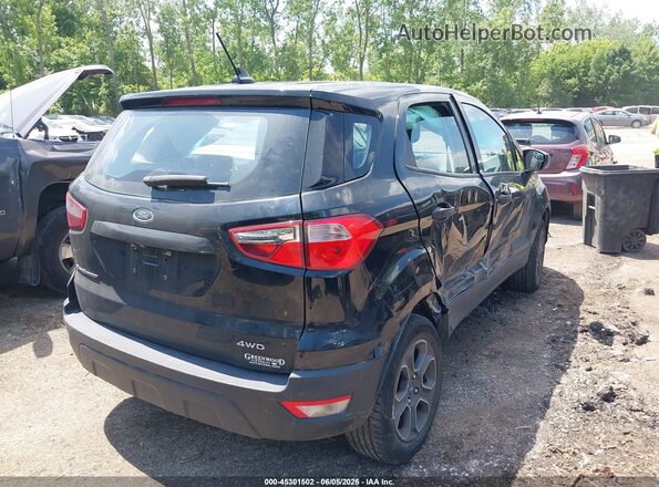 MAJ6S3FLXLC345892 2020 FORD ECOSPORT Black Հետևի աջ