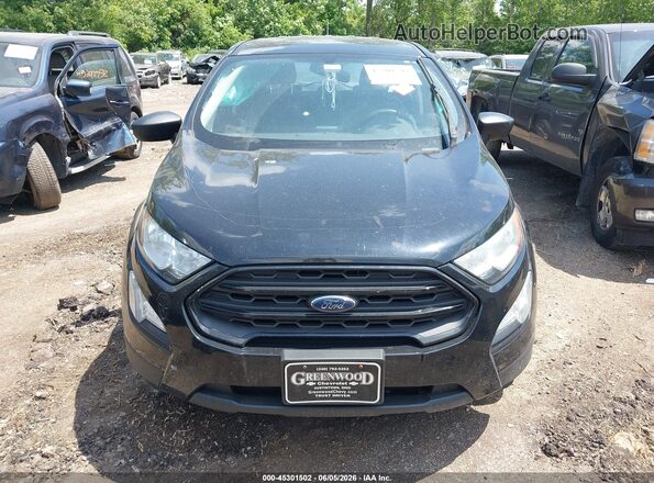 MAJ6S3FLXLC345892 2020 FORD ECOSPORT Black Սարքավորումների վահանակի տեսք