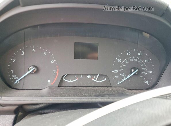 MAJ6S3FLXLC385891 2020 FORD ECOSPORT Gray Instrument cluster view