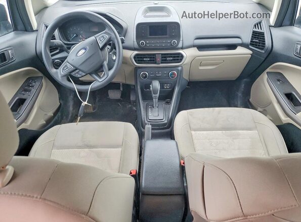 MAJ6S3FLXLC385891 2020 FORD ECOSPORT Gray Dashboard view