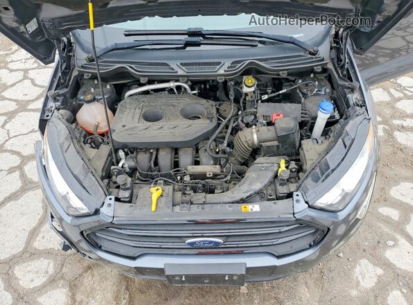 MAJ6S3FLXLC385891 2020 FORD ECOSPORT Gray Engine compartment view