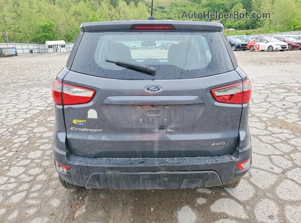 MAJ6S3FLXLC385891 2020 FORD ECOSPORT Gray Rear view