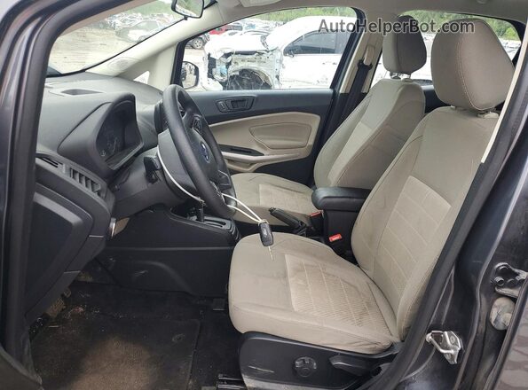MAJ6S3FLXLC385891 2020 FORD ECOSPORT Gray Front interior view