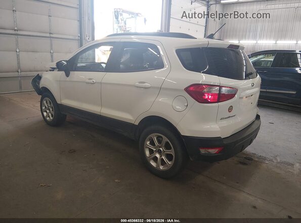 MAJ6S3GL0KC268267 2019 FORD ECOSPORT White Tył lewy