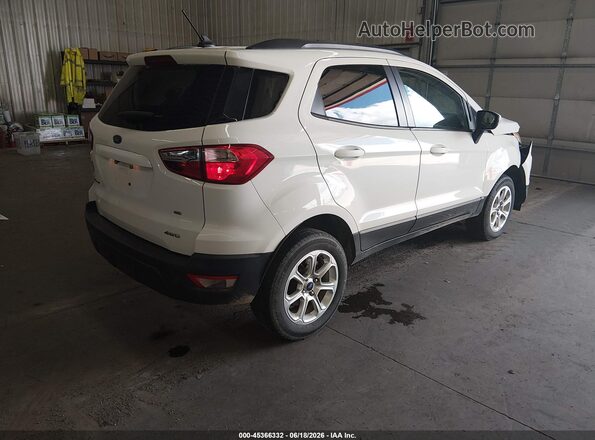 MAJ6S3GL0KC268267 2019 FORD ECOSPORT White Tył prawy