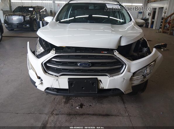 MAJ6S3GL0KC268267 2019 FORD ECOSPORT White Widok z przodu
