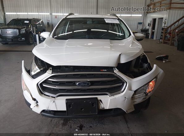 MAJ6S3GL0KC268267 2019 FORD ECOSPORT White Widok wnętrza z tyłu