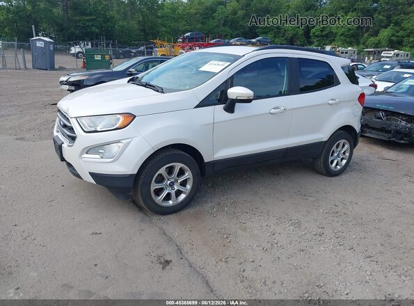 MAJ6S3GL0KC270942 2019 FORD ECOSPORT White Front left