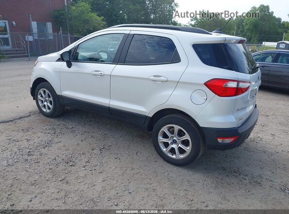 MAJ6S3GL0KC270942 2019 FORD ECOSPORT White Rear left