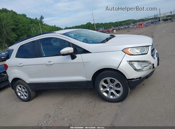 MAJ6S3GL0KC270942 2019 FORD ECOSPORT White Rear interior view