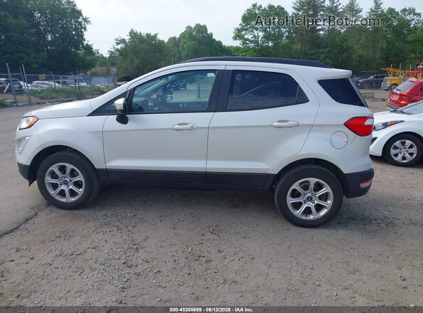 MAJ6S3GL0KC270942 2019 FORD ECOSPORT White 360 interior view