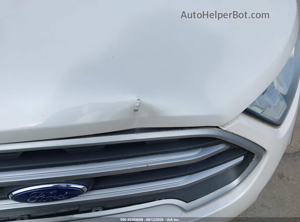 MAJ6S3GL0KC270942 2019 FORD ECOSPORT White Front view