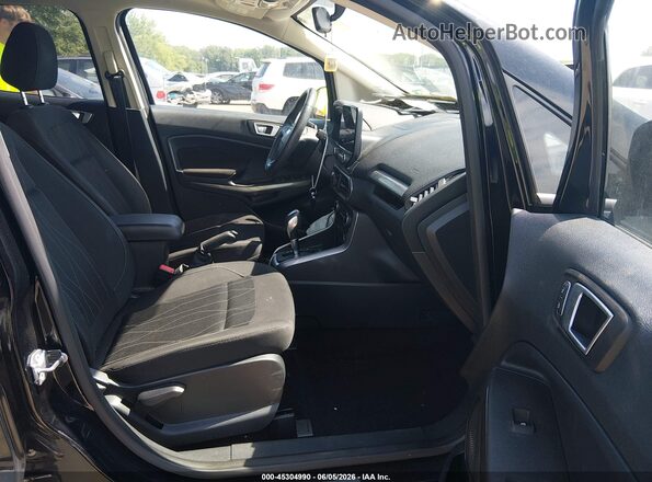 MAJ6S3GL0KC298160 2019 FORD ECOSPORT Black Vista interior delantera