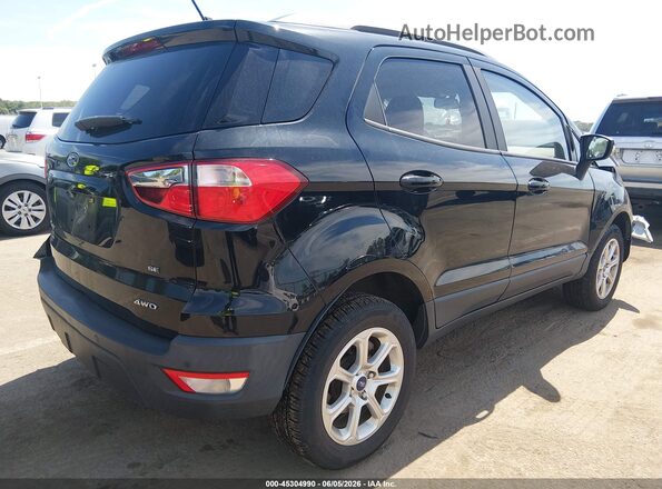 MAJ6S3GL0KC298160 2019 FORD ECOSPORT Black Trasero derecho
