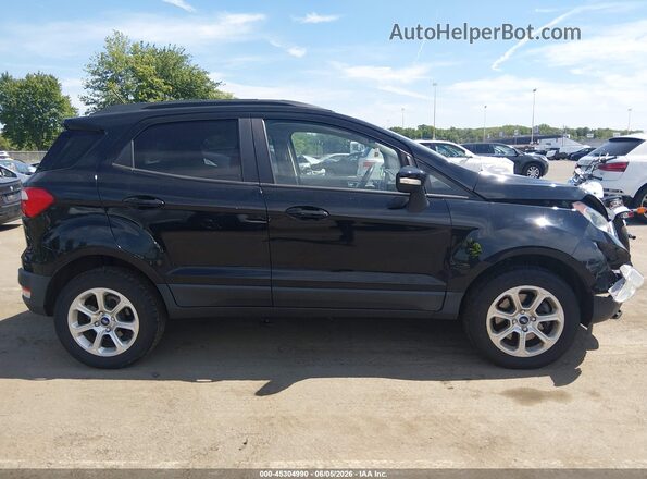 MAJ6S3GL0KC298160 2019 FORD ECOSPORT Black Vista interior trasera