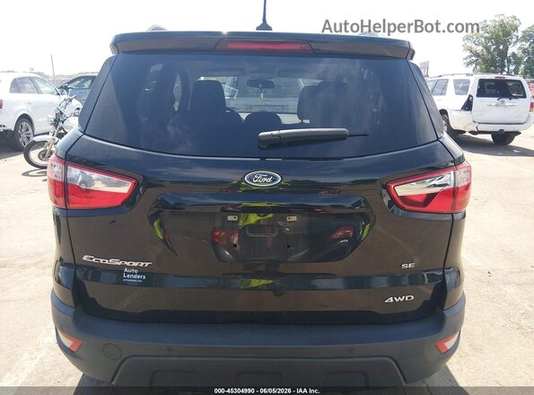 MAJ6S3GL0KC298160 2019 FORD ECOSPORT Black 