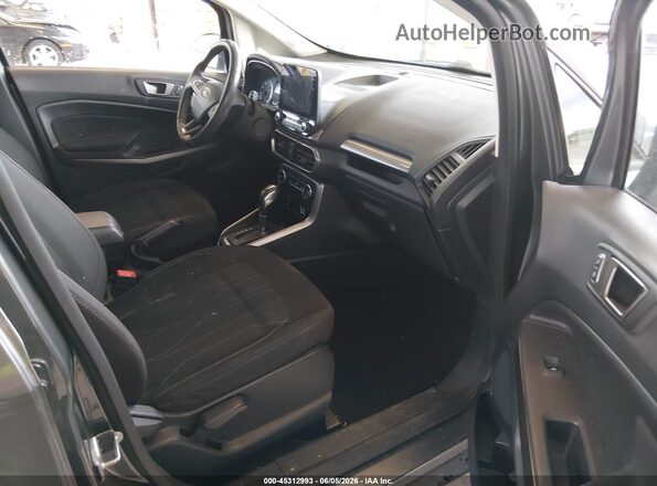 MAJ6S3GL0LC344877 2020 FORD ECOSPORT Gray Front interior view