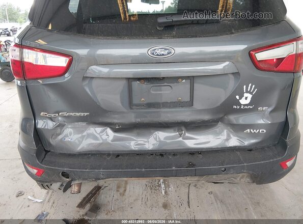 MAJ6S3GL0LC344877 2020 FORD ECOSPORT Gray Front view