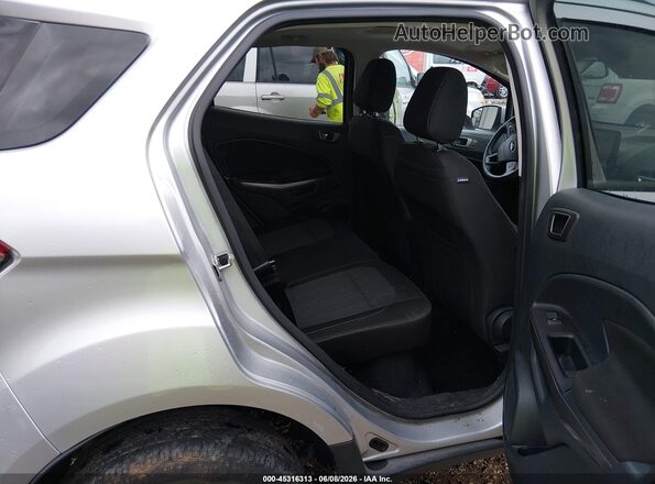 MAJ6S3GL0LC366345 2020 FORD ECOSPORT Silver Vista de la etiqueta del VIN
