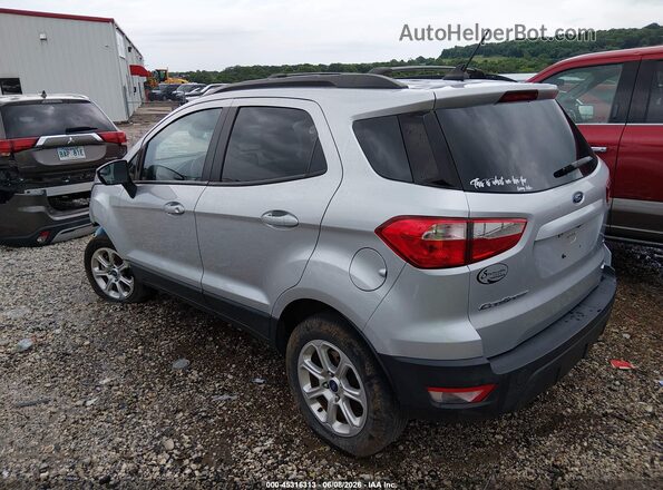 MAJ6S3GL0LC366345 2020 FORD ECOSPORT Silver Trasero izquierdo