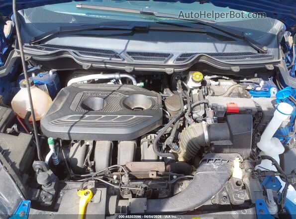 MAJ6S3GL1KC296823 2019 FORD ECOSPORT Blue უკანა ხედი