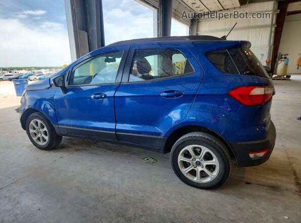 MAJ6S3GL1LC369237 2020 FORD ECOSPORT Blue Rear left