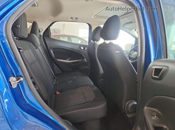 MAJ6S3GL1LC369237 2020 FORD ECOSPORT Blue Rear interior view