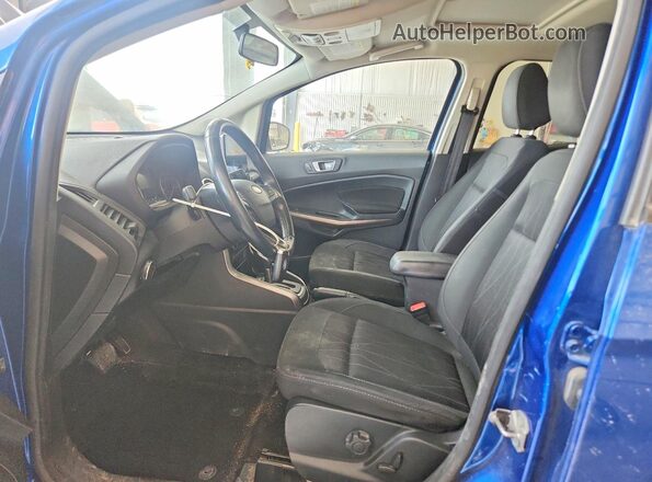 MAJ6S3GL1LC369237 2020 FORD ECOSPORT Blue Front interior view