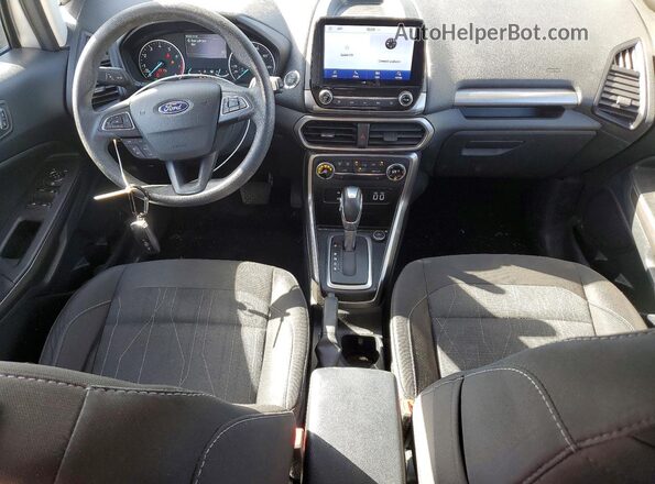 MAJ6S3GL1NC465596 2022 FORD ECOSPORT Silver Вид панелі приладів