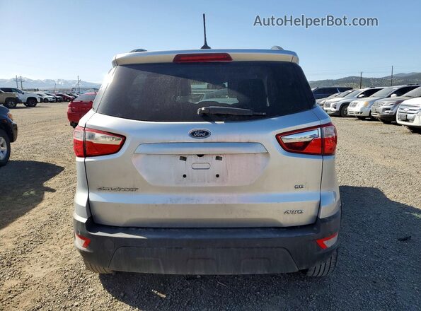 MAJ6S3GL1NC465596 2022 FORD ECOSPORT Silver Вид ззаду