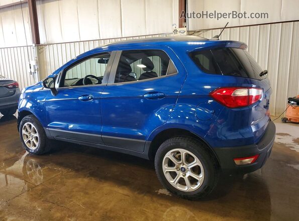 MAJ6S3GL2KC266021 2019 FORD ECOSPORT Blue Rear left