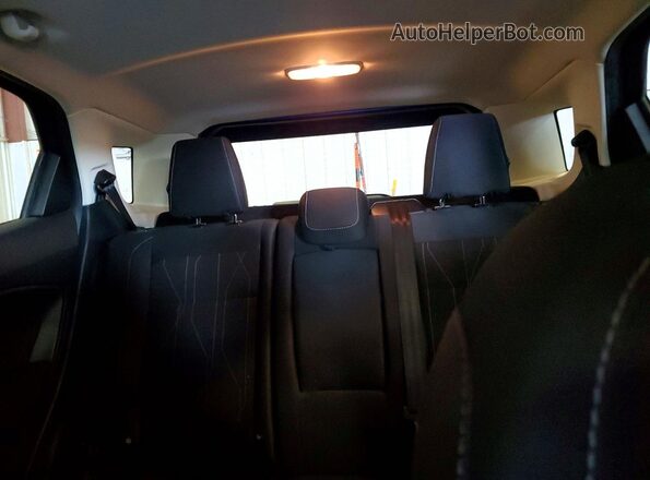 MAJ6S3GL2KC266021 2019 FORD ECOSPORT Blue Rear seats view