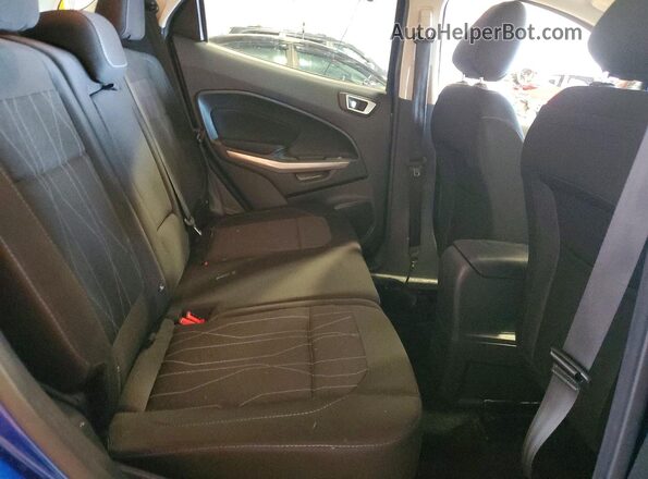 MAJ6S3GL2KC266021 2019 FORD ECOSPORT Blue Rear interior view