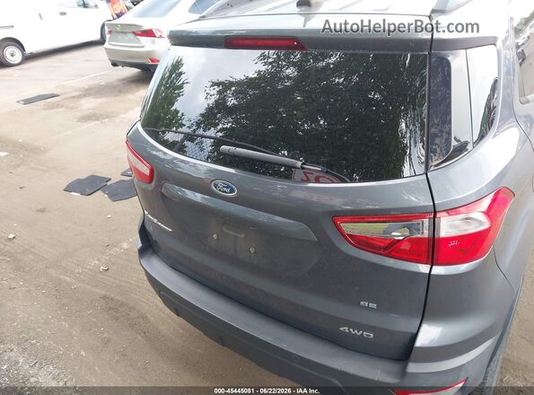 MAJ6S3GL2KC284311 2019 FORD ECOSPORT Gray 