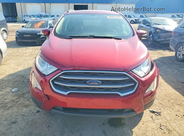 MAJ6S3GL2KC295289 2019 FORD ECOSPORT Red Вид спереду