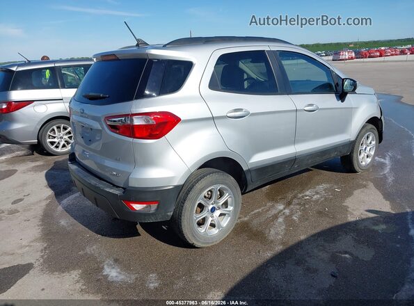 MAJ6S3GL2LC362619 2020 FORD ECOSPORT Silver Trasero derecho