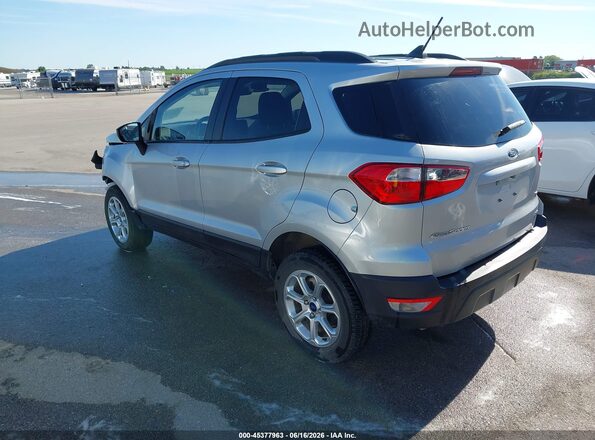 MAJ6S3GL2LC362619 2020 FORD ECOSPORT Silver Trasero izquierdo