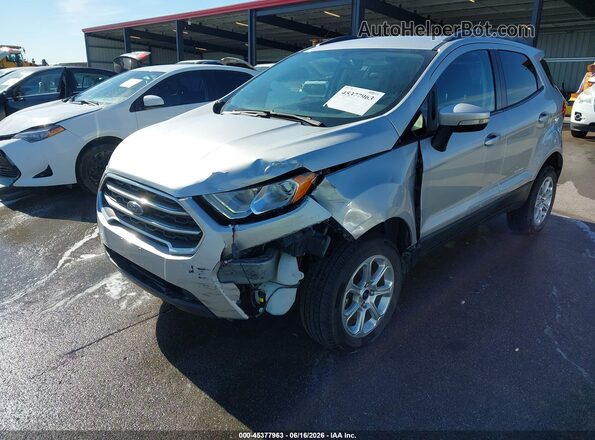 MAJ6S3GL2LC362619 2020 FORD ECOSPORT Silver Vista frontal