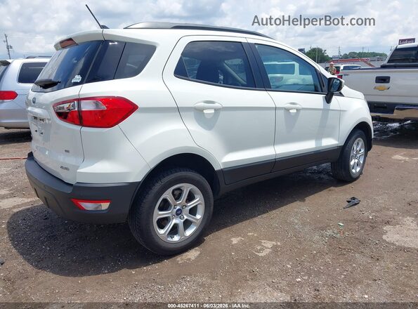 MAJ6S3GL2MC411271 2021 FORD ECOSPORT White Задня права чверть