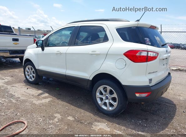 MAJ6S3GL2MC411271 2021 FORD ECOSPORT White Задня ліва чверть