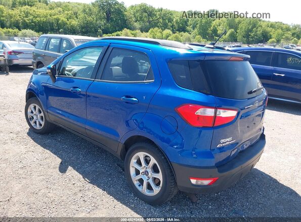 MAJ6S3GL2MC425106 2021 FORD ECOSPORT Blue Trasero izquierdo