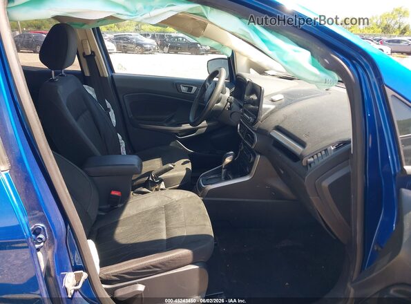 MAJ6S3GL2MC425106 2021 FORD ECOSPORT Blue Vista interior delantera