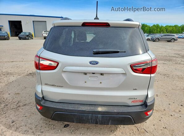 MAJ6S3GL2NC457135 2022 FORD ECOSPORT Silver უკანა ხედი