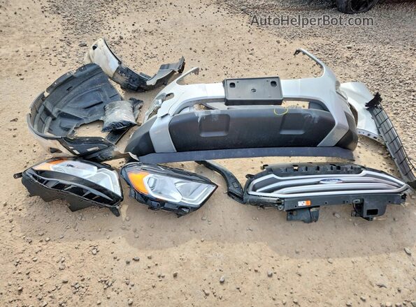 MAJ6S3GL2NC457135 2022 FORD ECOSPORT Silver VIN კოდის სტიკერის ხედი