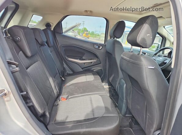 MAJ6S3GL2NC457135 2022 FORD ECOSPORT Silver უკანა სალონის ხედი
